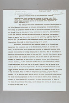 The Task of Working Women in the International Congress: Address at the First International Congress of Working Women, Washington, D.C., 28 October 1919