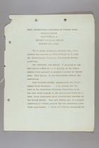 First Convention of International Conference of Working Women, Washington, D.C., 6 November 1919, Afternoon Session, Eighth Day