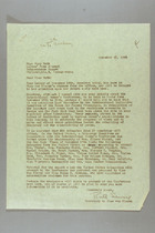 Letter from Ruth Seward to Mary Seth, November 23, 1945