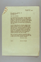 Letter from Mary van Kleeck to Susan B. Anthony (II), January 21, 1946