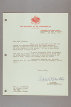 Letter from Agnes Robertson to S. S. Jenkins, April 3, 1956