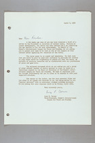 Letter from Lucy Carner to Helen Fowler, April 7, 1956