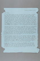 Letter from Ruth Lois Hill to Daisy Gilmour, November 22, 1957
