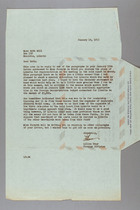 Letter from Lilian Espy to Ruth Lois Hill, January 19, 1953