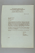 Letter from Lilian Espy to Ruth Lois Hill, March 18, 1953