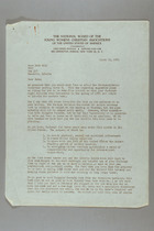 Letter from Katherine Briggs to Ruth Lois Hill, March 11, 1954