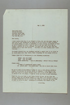 Letter from Ruth Lois Hill to Austra Root, May 7, 1954