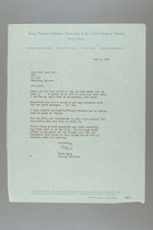 Letter from Ethel Kyte to Ruth Lois Hill, June 7, 1955
