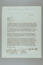 Letter from Katherine Briggs to Ruth Lois Hill, May 9, 1956