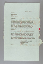 Letter from Margaret Forsyth to Ruth Lois Hill, September 28, 1956