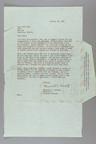 Letter from Margaret Forsyth to Ruth Lois Hill, October 18, 1956