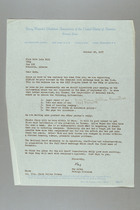 Letter from Fay Allan to Ruth Lois Hill, October 28, 1957
