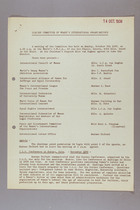 Notes of Meeting, 14 October 1939