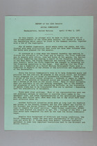 Report of the Thirteenth Session of the Social Commission, 17 April - 5 May 1961