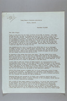 Letter from Dorothea McDowell to Mildred Briggs, September 28, 1948