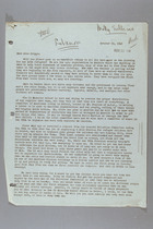 Letter from Dorothea McDowell to Mildred Briggs, October 23, 1948