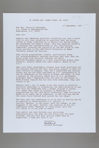 Letter from Mildred Persinger to Patricia Schroeder, September 17, 1993
