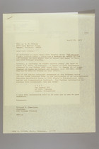 Letter from Mildred Persinger to Mrs. L.U.B. Wilson, April 22, 1977