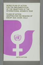 World Plan of Action for the Implementation of the Objectives of the International Women's Year
