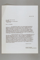 Letter from Mildred Persinger to Pedro Ojeda Paullada, June 30, 1975