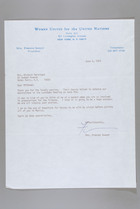 Letter from Frances Sawyer to Mildred Persinger, June 6, 1975