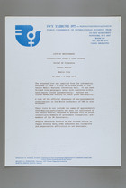 List of Registrants, International Women’s Year Tribune . . . 1975