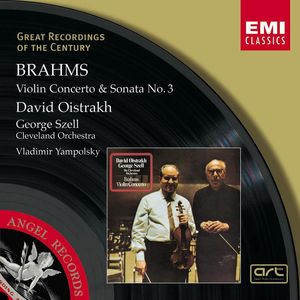 Brahms : Violin Concerto in D/Violin Sonata No.3 in D minor