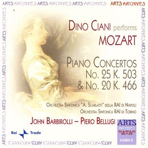 Piano Concertos No. 25 K. 503 & No. 20 K. 466