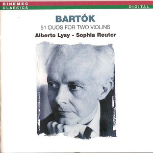 Béla Bartók: 51 Duos For Violins
