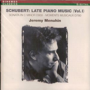 Schubert: Late Piano Music, Vol.1