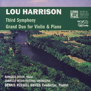 Lou Harrison: Third Symphony/Grand Duo for Violin & Piano