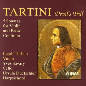 Giuseppe Tartini: Five Sonatas For Violin & Basso Continuo