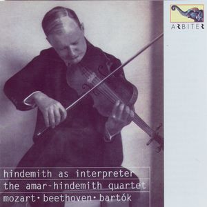 Hindemith as Interpreter: Mozart, Bartók, Beethoven