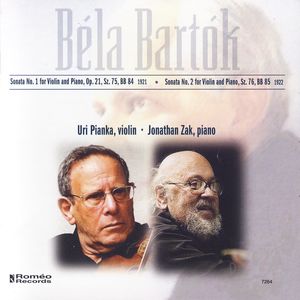 Bela Bartok: Sonata No. 1 & Sonata No. 2