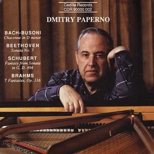 Bach-Busoni, Beethoven, Schubert & Brahms