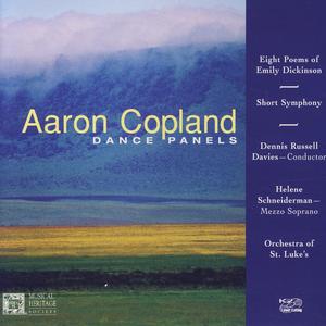 Copland: Dance Panels/Eight Poems of Emily Dickinson/Short Symphony
