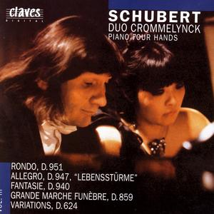 Schubert: Works for Piano 4 Hands Vol. III