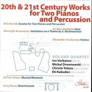 20th and 21st Century Works for Two Pianos and Percussion