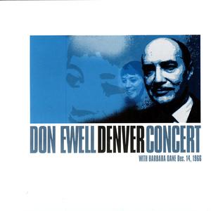 Don Ewell Denver Concert With Barbara Dane