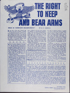 Wilcox Collection of Contemporary Political Movements, The Right to Keep and Bear Arms: What is Complete Disarmament