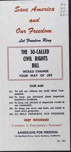 The So-Called Civil Rights Bill