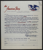 American Voice Subscription Letter