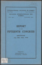 Report of the 15th Congress, IAW