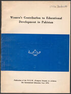 Women's Contribution to Educational Development in Pakistan