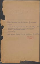 Documents related to the I.F.U.W. Questionnaire on the Status of University Women