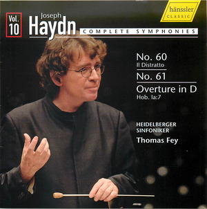 Haydn: Symphonies No. 60 and No. 61; Overture in D