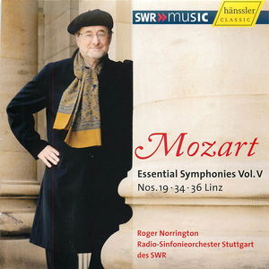 Mozart: Essential Symphonies, Vol. 5 (Symphonies Nos. 19, 34, 36 'Linz')
