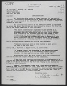 A.G. Heinsohn to William F. Buckley, March 13, 1962