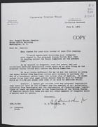 A.G. Heinsohn to Ronald Brooks Cameron, July 2, 1963