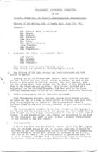 Minutes of the Meeting, Disarmament Conference Committee of the Liaison Committee of Women's International Organisations, Held at Crosby Hall, July 16th, 1931